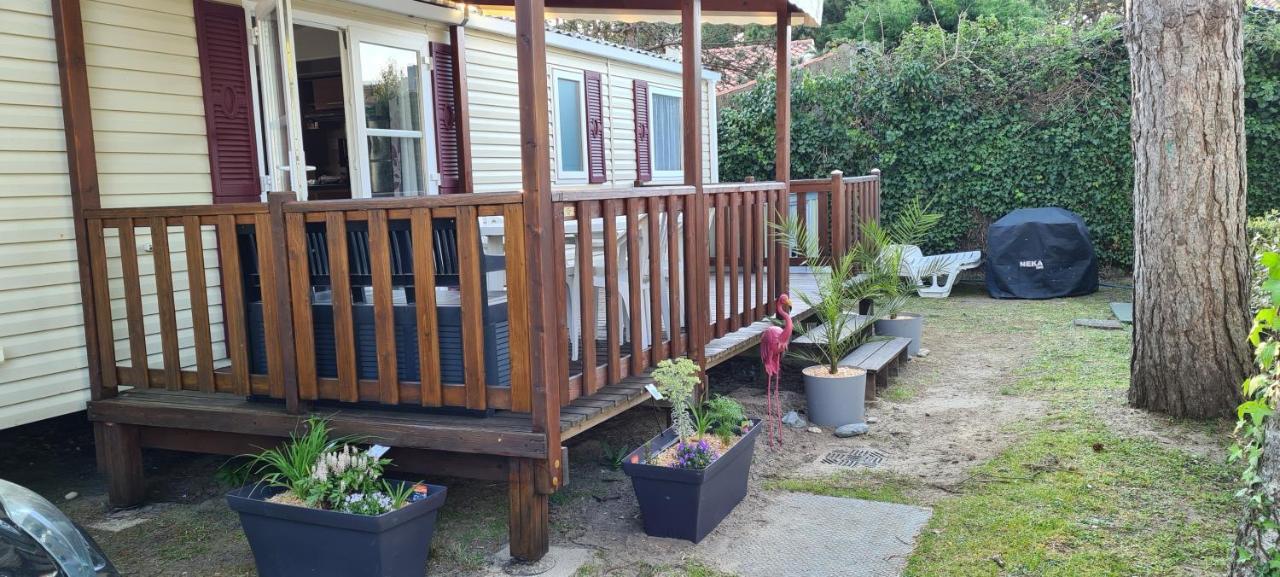 סן ז'אן דה מון Mobil-Home Confort Camping Le Bois Masson מראה חיצוני תמונה
